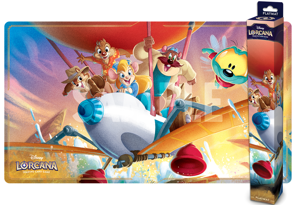 Disney Lorcana Supplies - Playmat Rescue Rangers